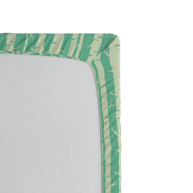 Microfiber Striped Fitted Sheet, Twin XL Fitted Sheet