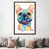 Brown Framed Canvas