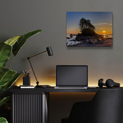 «Botany Bay Sunset» par Tim Oldford, art mural en verre acrylique