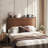 Headboard for King Size Bed,Retro Oil-Waxed Leather Upholstered Head Board with Smart LED Lights (60,000 DIY Colors), Hidden Storage & USB/Type-C Ports, 3-Level Height Adjustable-734903189-734903191