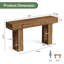 160cm Solid Wood Console Table