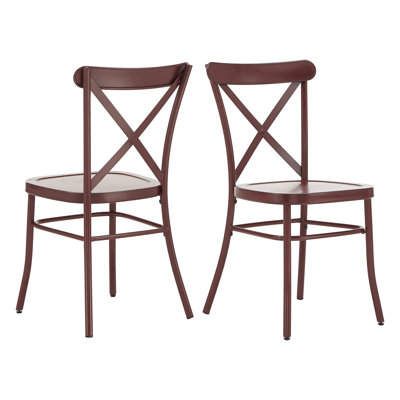 Aliha 18.51'' H Metal Side Chair