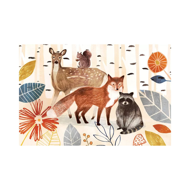 Cozy Autumn Collection A by Victoria Borges - Wrapped Canvas Gallery-Wrapped Canvas Giclée