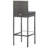Ayliah Rectangular 4 - Person Bar Height Dining Set with Cushions-435581336