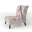 Fauteuil de chambre rembourré Shaby