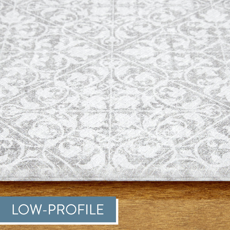 Comfort Plus Gray Memory Foam Anti-Fatigue Kitchen Mat