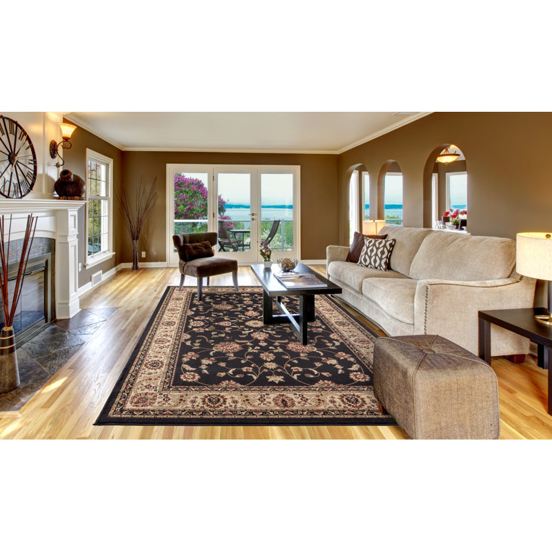 Edmont Oriental Indoor Rug, Rectangle 6'7" x 9'3"