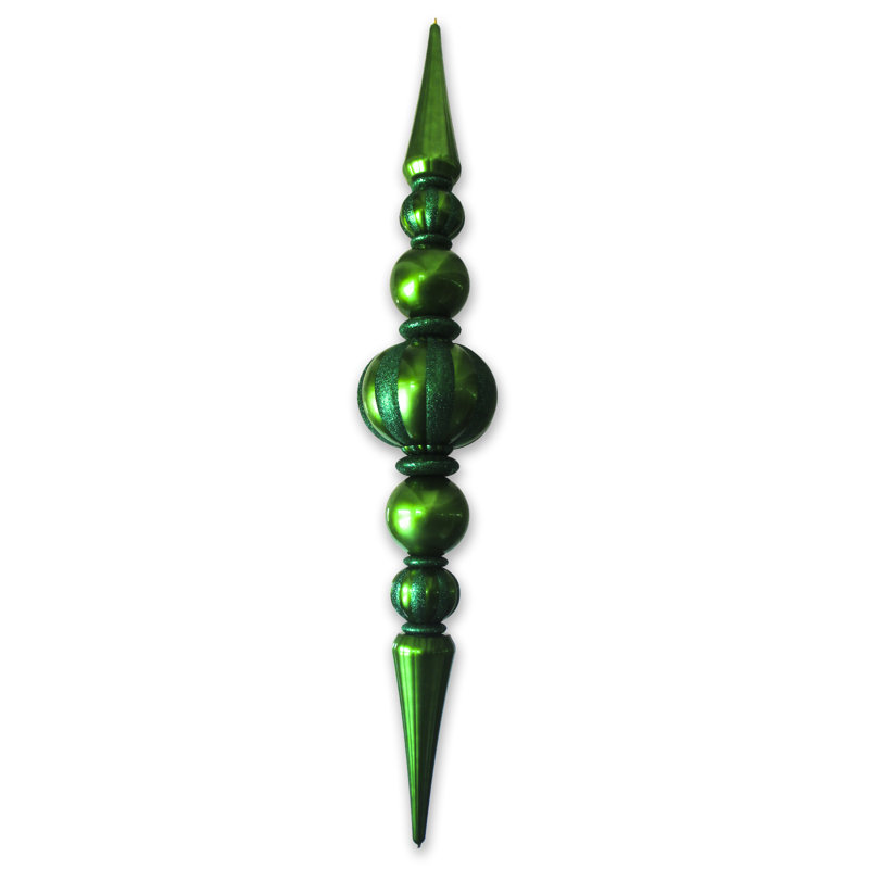 Giant Finial Ornament, Vert