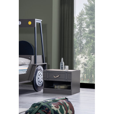 Demorest 1 Drawer Nightstand