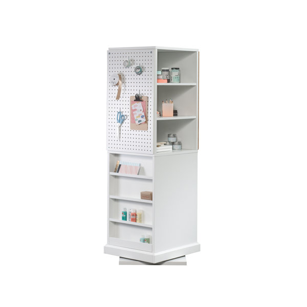 GDLF Cricut Organization and Storage, Cricut Accessories Organizer Craft  Cabinet with Pegboard