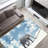 Non-Woven Soft Type Printed Rug Featuring Monochromatic Abstract Design for Modern Home Decor-114320510