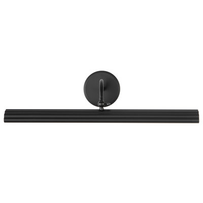 Anderson 24-in Matte Black dimmable LED Wall/Picture Light