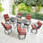 Gaiser Square 6 - Person Dining Set with Cushions-56422805