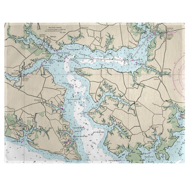 Polyester Cities & Maps Rectangle Placemat