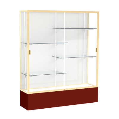  Vitrines en aluminium Spirit Series H 72 po x l 60 po