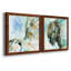 Hawk On Blue - Ensemble de 2 peintures sur toiles-920405285-920405282