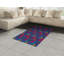 Tapis décoratif floral à haute densité en fibres de polyester-42029816