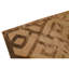 Hand Knotted Geometric Area Rug in Mocha