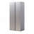 Modern Metallic Wall-Mounted Bathroom Storage Cabinet with Soft Close Doors