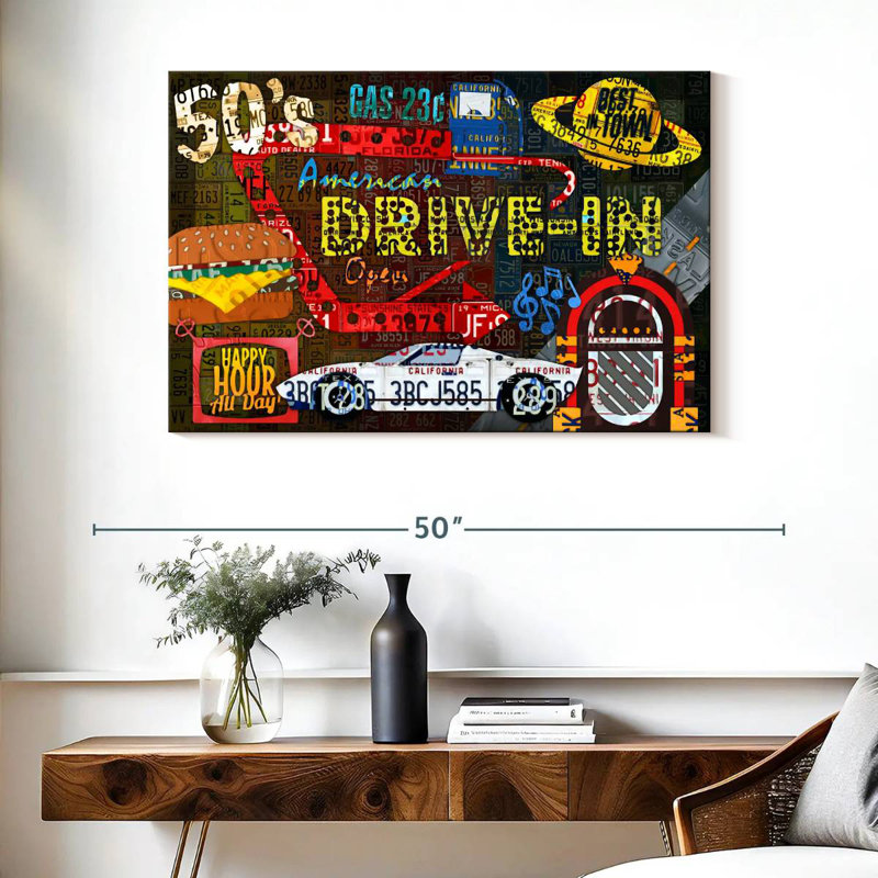 Keiraleigh American Driveins, H 26 po x l 39 po