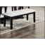 Banc de salle à manger rembourré 1pc