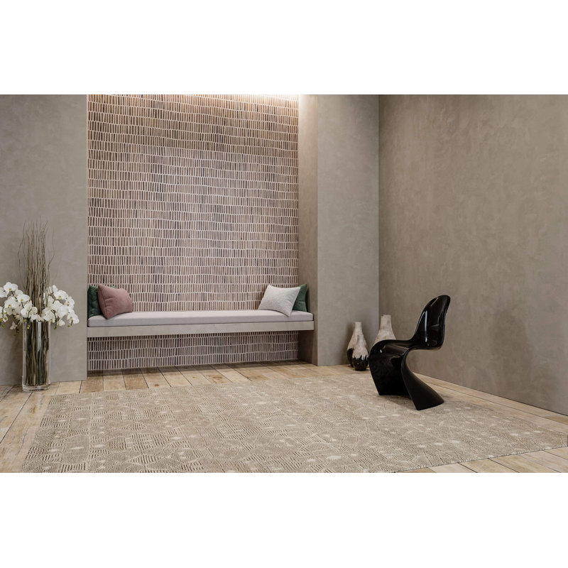Monreale Wool Moroccan Area Rug, Rectangle 12' x 16'
