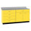 60" Base Cabinets - Left Unit 4 Drawers, Right Unit With Drawer Over Double Door With Shelf, Lockable