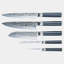 Swiss Diamond Hammered 5-Piece Knife Set