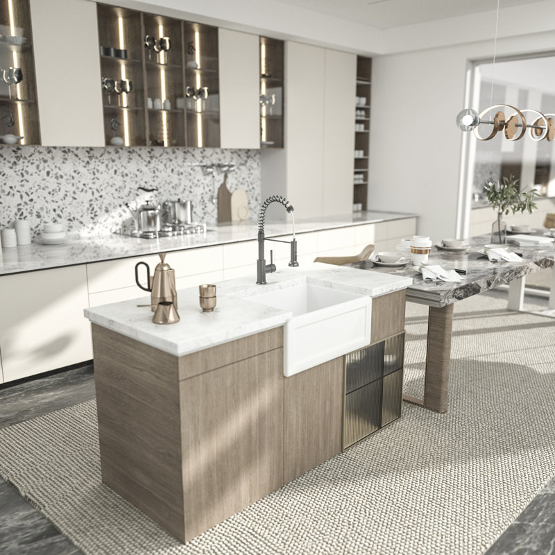 Évier de cuisine avec accessoires L 24 po x l 18 po