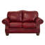 Somto 72" Genuine Leather Rolled Arm Loveseat-20119989