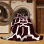 Machine Washable Trellis Red Area Rug-308800950