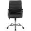 Chaise de bureau pivotante à dossier moyen Whitney-886653566-886653554
