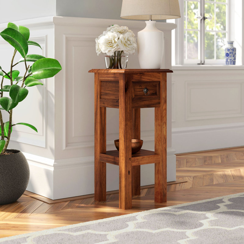 Jali Indian Solid Wood Tier Plant Stand