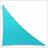 Colourtree Triangle Sun Shade Sail Canopy Fabric Cloth Screen, Water Permeable & UV Block UPF50-56099458-92661596