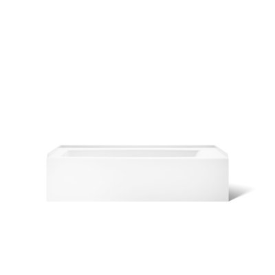Entity 60" X 30" Alcove Bath with Integral Apron and Integral Flange