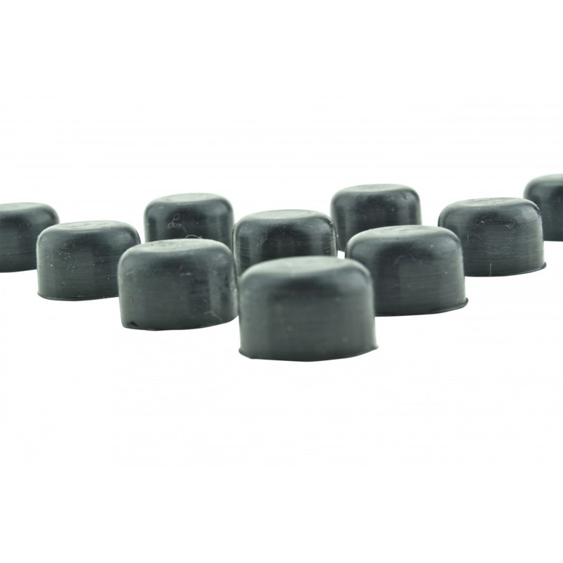 Embouts de bouchon de porte en silicone de qualité supérieure, Noir