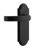 Ageless Iron Dome Long Plate Passage with Crescent Lever