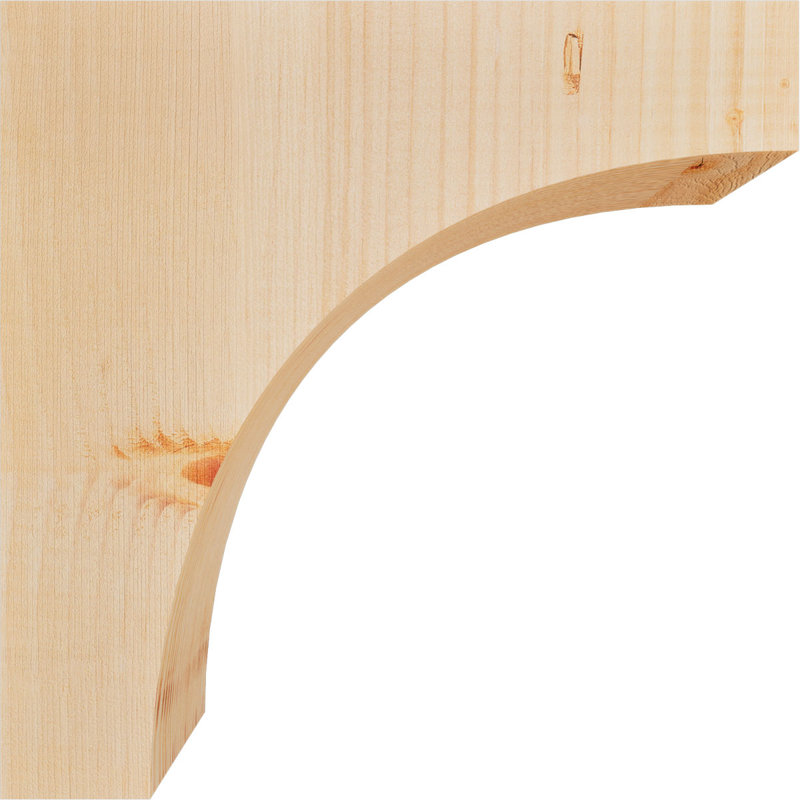 Huntington Corbel, 12" H x 3.5" W x 12" D, Douglas Fir, Smooth