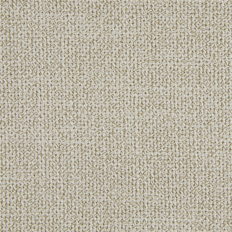 Beige Upholstered Storage Bench with Natural Wood Legs
