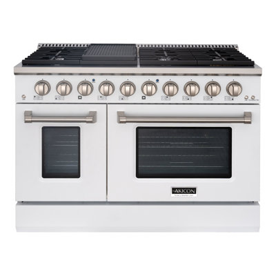 Akicon 48" 6.7 Cubic Feet Natural Gas Convection Range