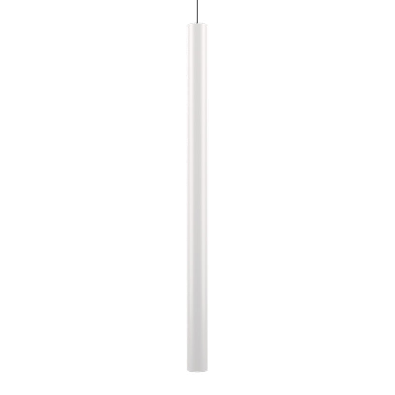 Lodes A-Tube Suspension Lamp Line-V, 39.37'' H X 2.36'' W X 2.36'' D, Matte White