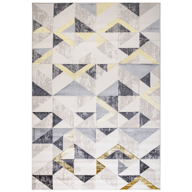 Gretchen Geometric Area Rug, Rectangle 120 x 170cm