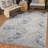 Braggs Washable Floral Indoor / Outdoor Rug-1036194311