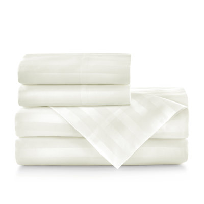 Drap-housse 100% satin de coton Soprano 400