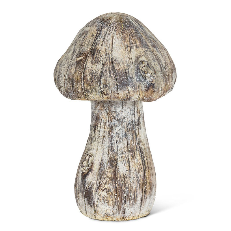 Décoration champignon Chatelet, H 7 po x l 3,5 po x P 7 po