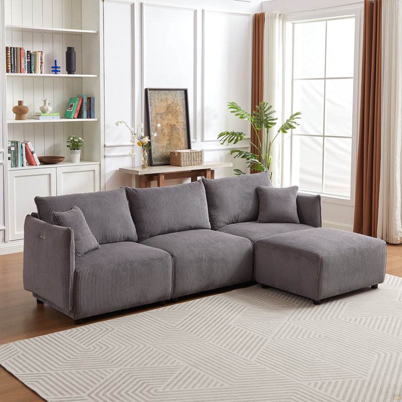Canapé multi-modules, Gris