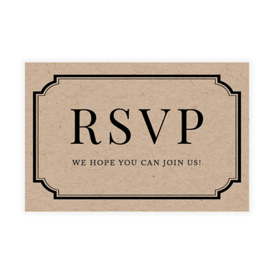 Paper Invitation Kit