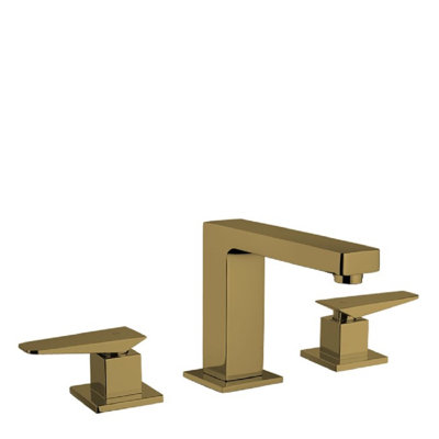 Quadro Bathroom Faucet with Drain Assembly