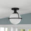 Rosier Glass Flush Mount-77106833