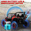 24V Kids Ride On UTV Rouge, 2 places électrique à piles avec télécommande, 4 moteurs, lumières DEL, musique-100651917
